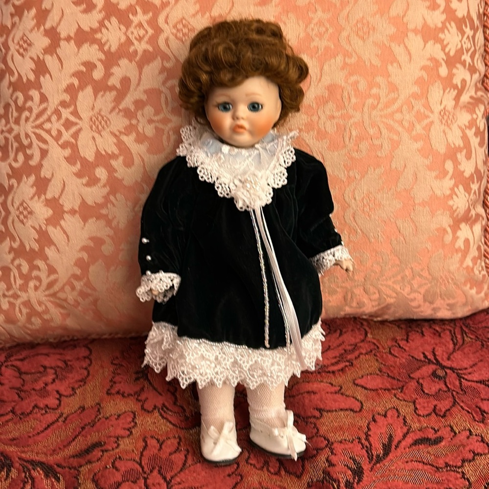 Porcelain 10.5” doll